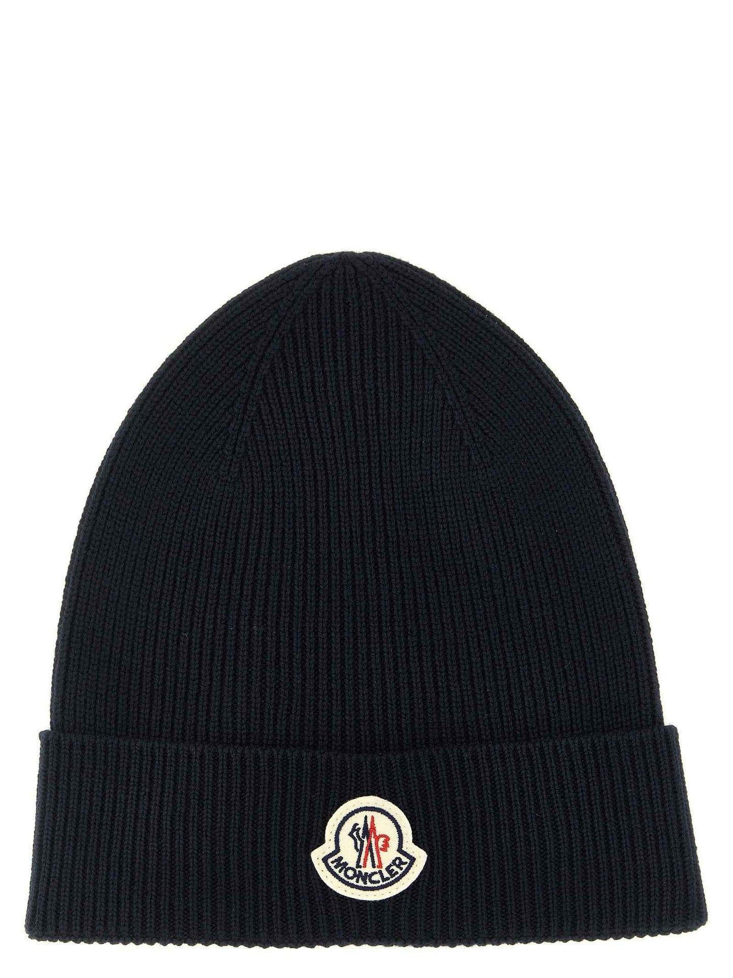 Blue Virgin Wool Beanie