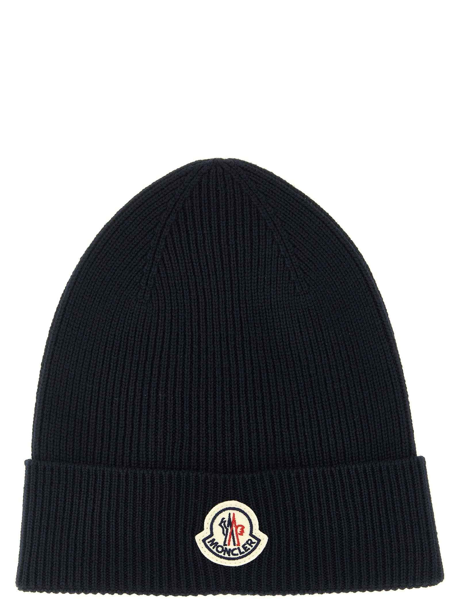 Blue Virgin Wool Beanie