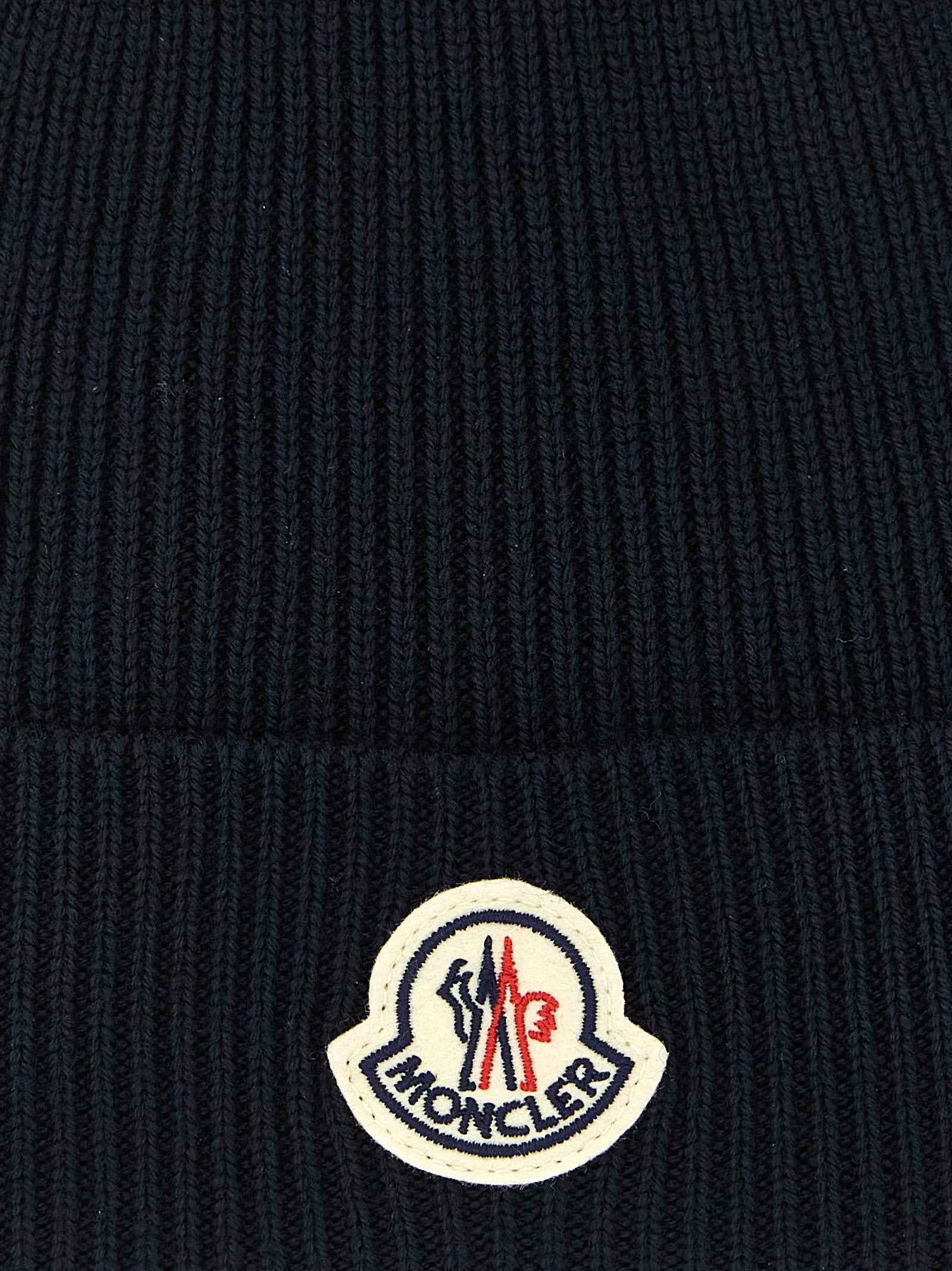 Blue Virgin Wool Beanie
