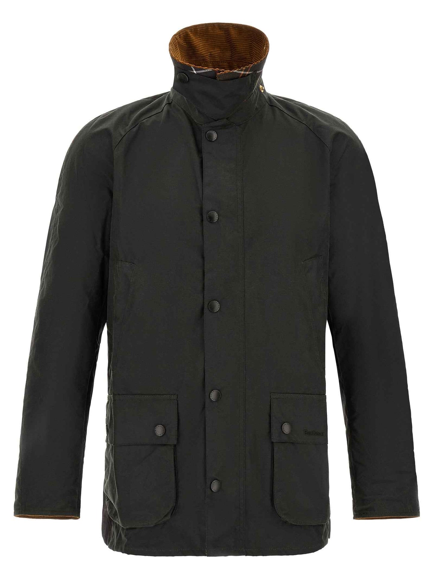 Bicolor Cotton Shell Jacket