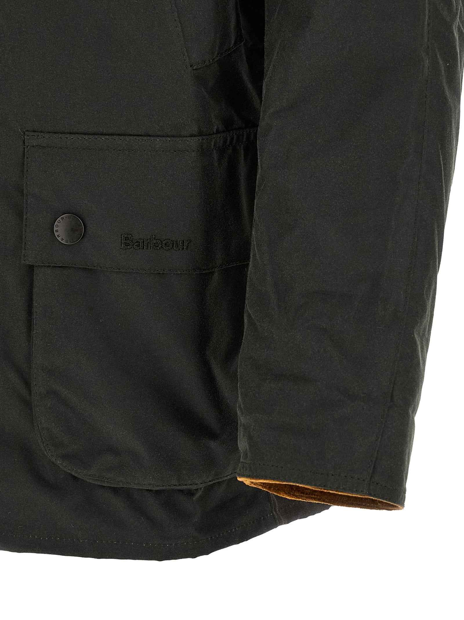 Bicolor Cotton Shell Jacket