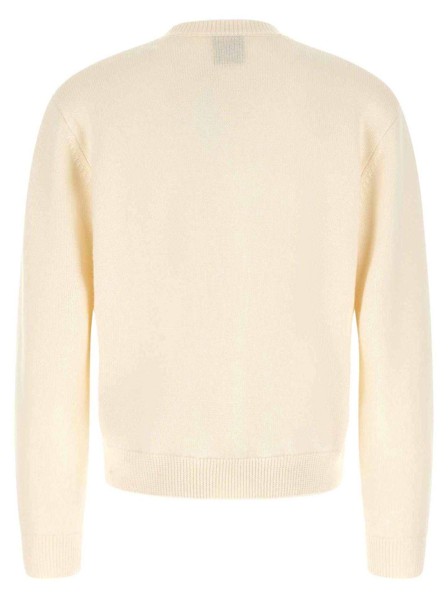 White Wool Cardigan