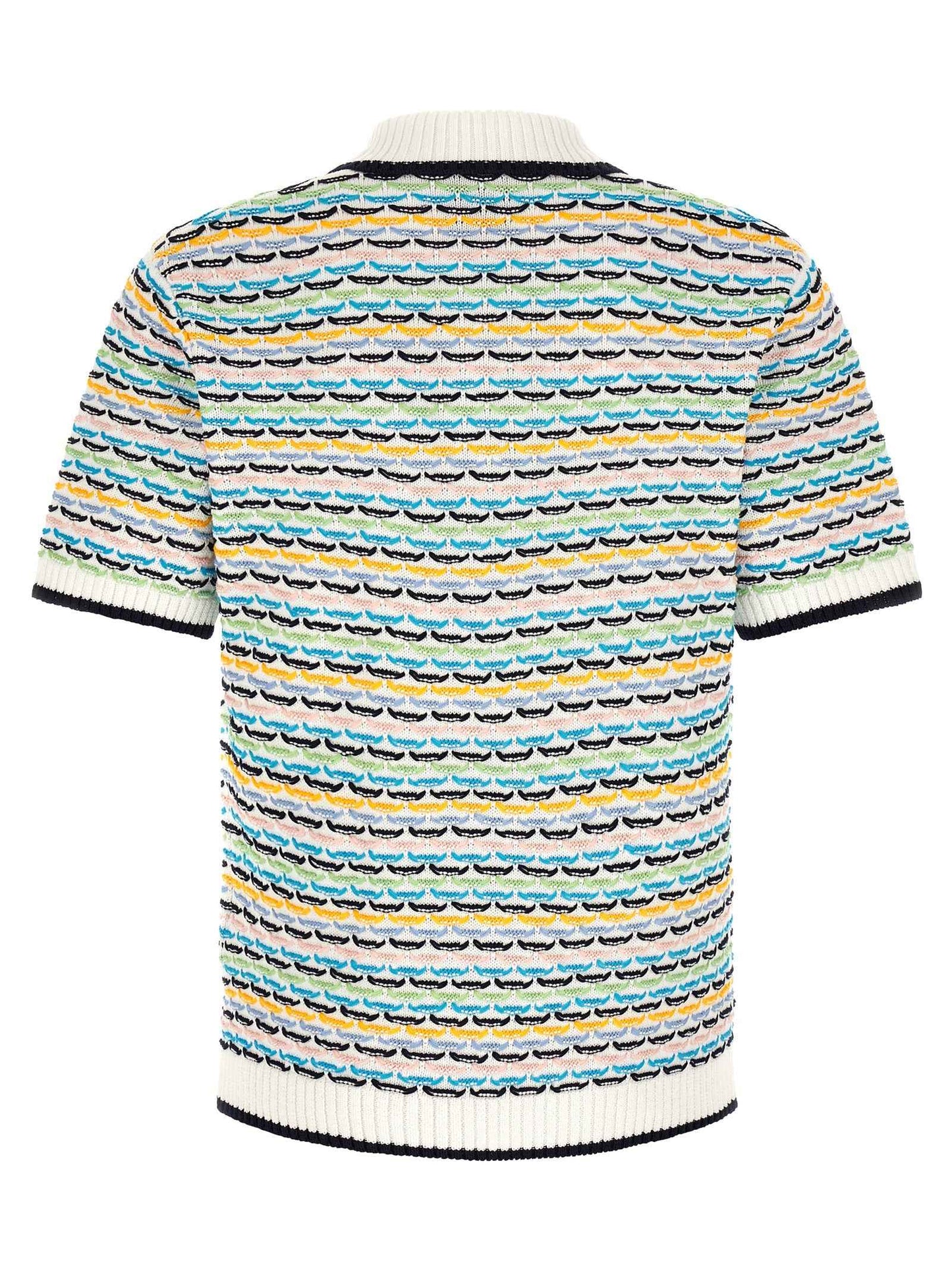 Multicolor Cotton Polo Shirt