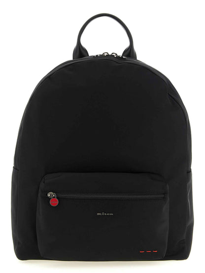 Black Polyamide Backpack