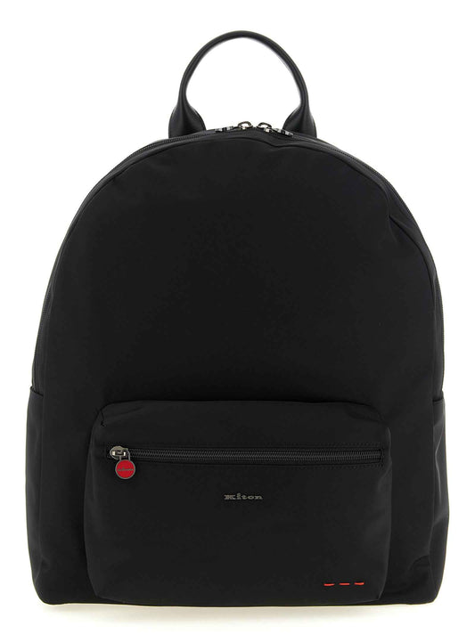 Black Polyamide Backpack