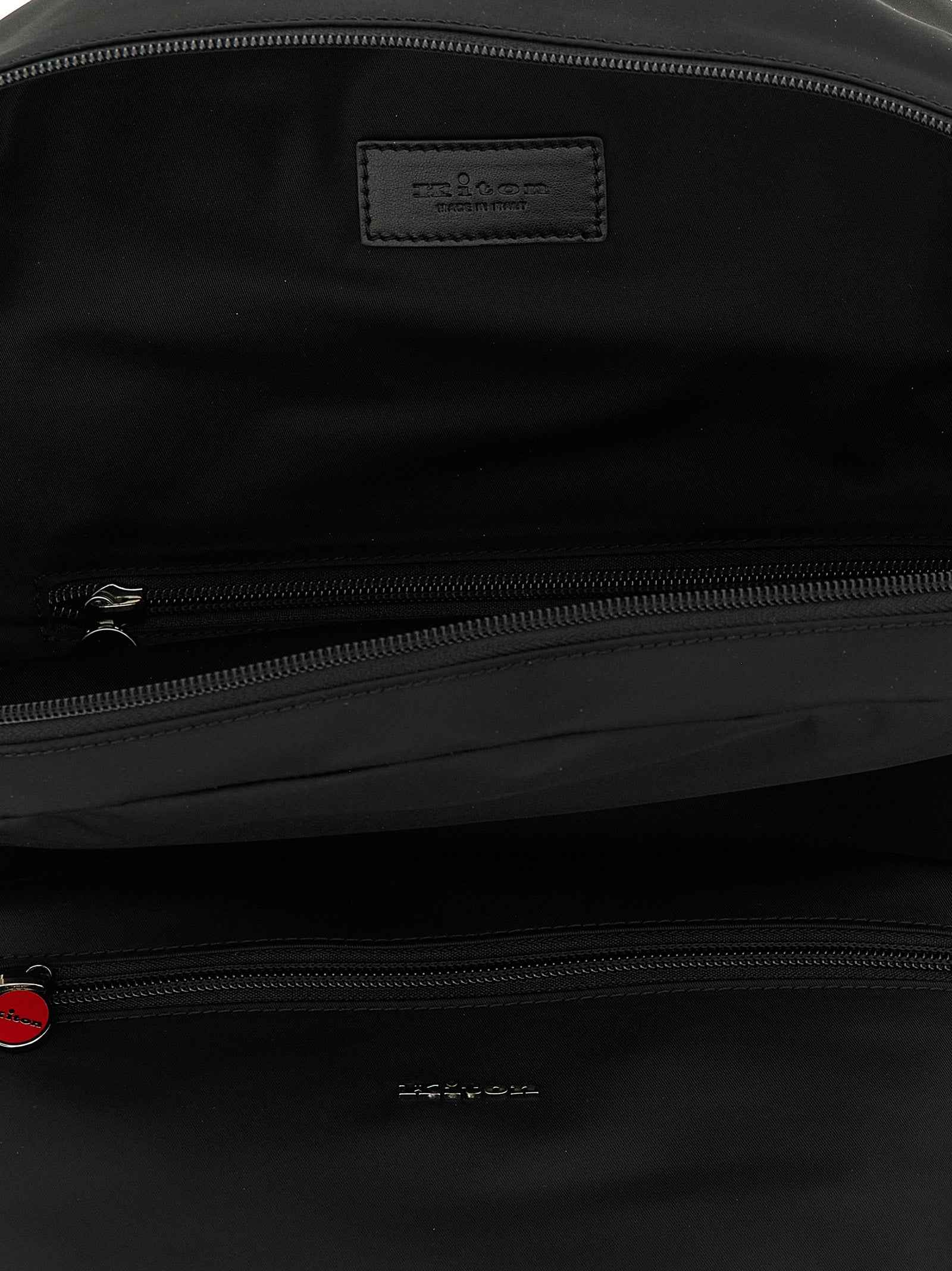 Black Polyamide Backpack