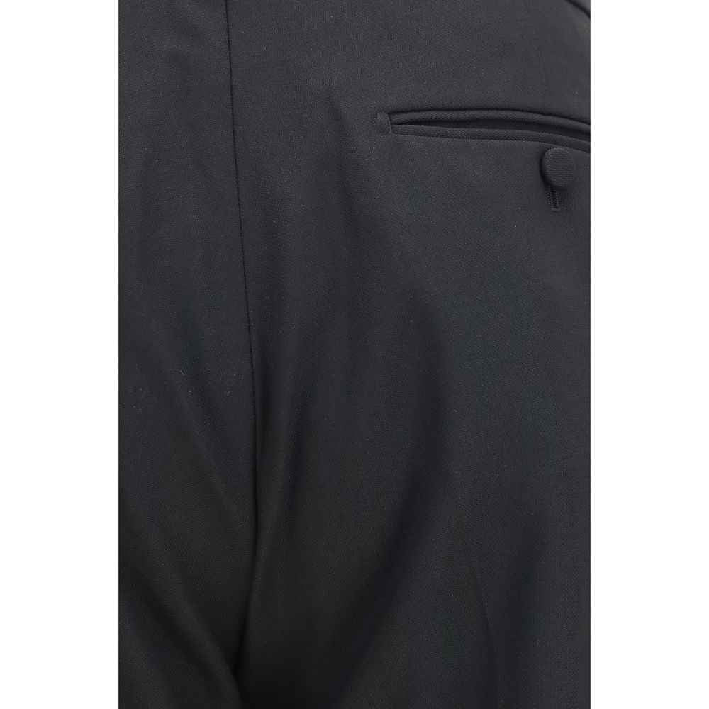 Black Wool Oves Aries Dress Pants