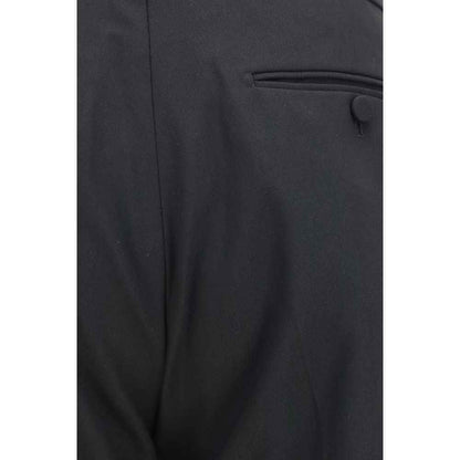 Black Wool Oves Aries Dress Pants