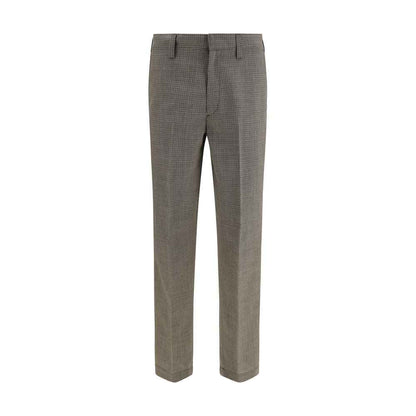 Brown Wool Oves Aries Pants