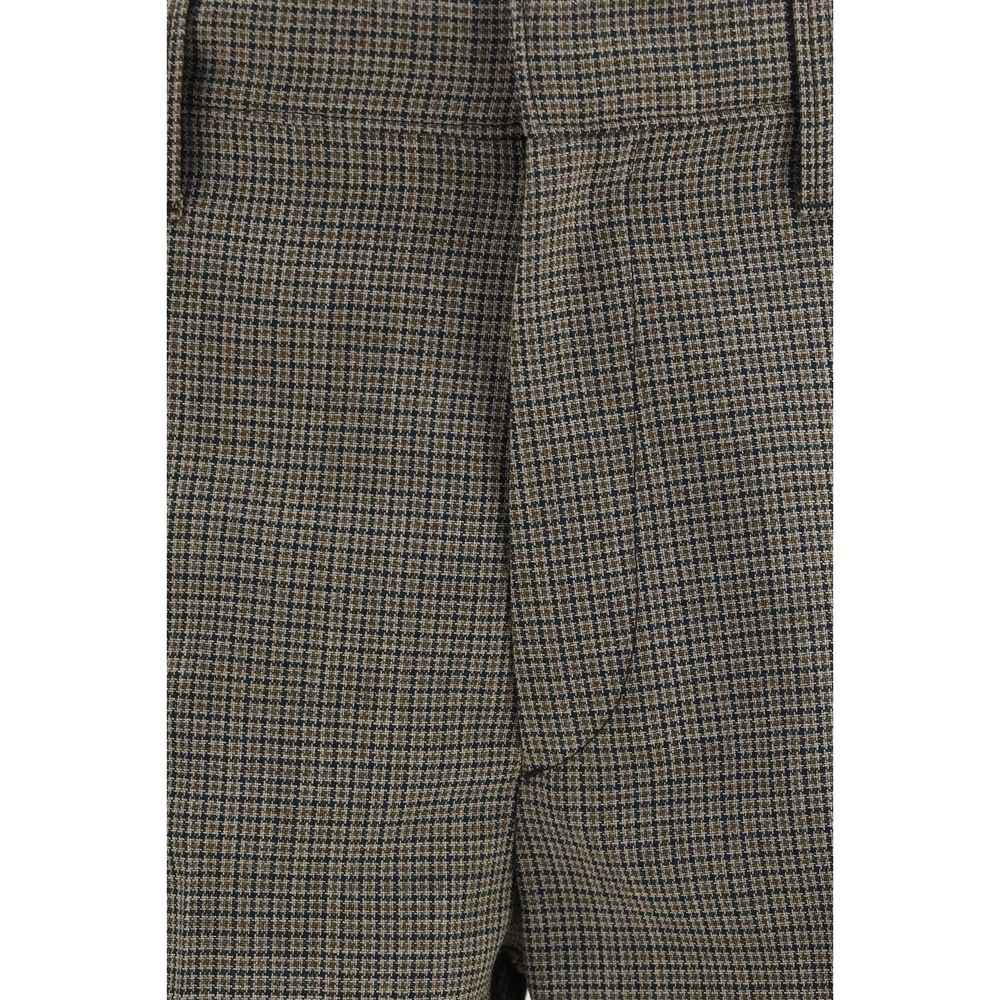 Brown Wool Oves Aries Pants