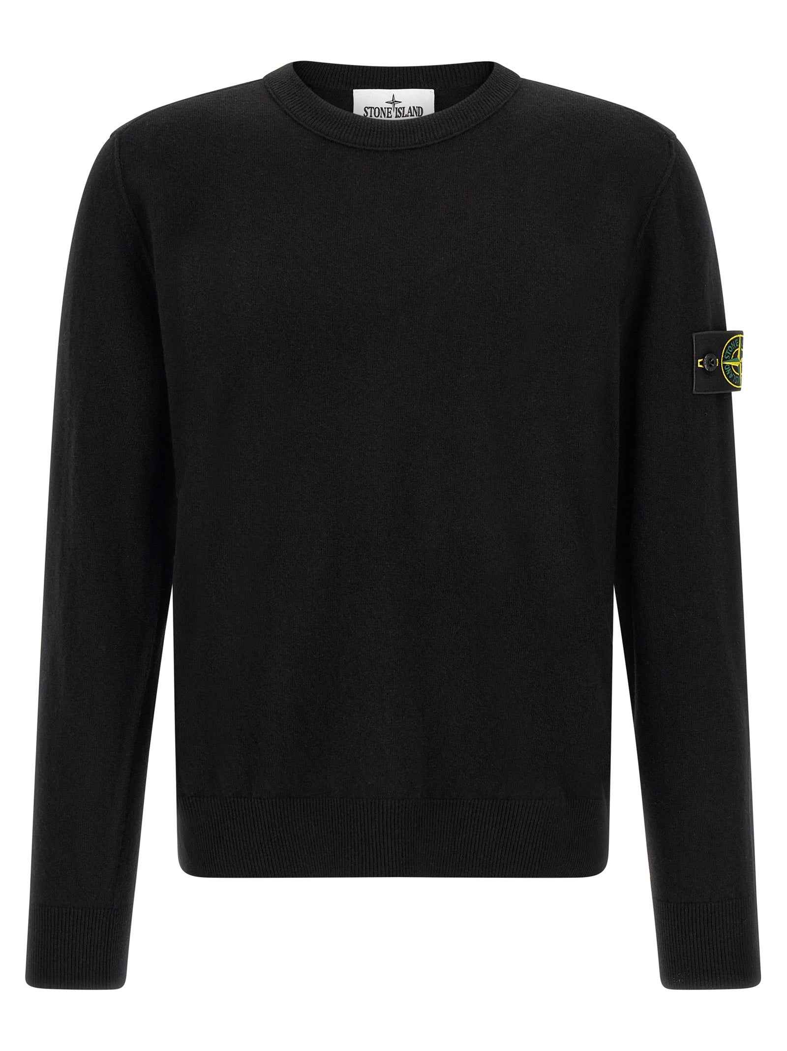Black Virgin Wool Cardigan