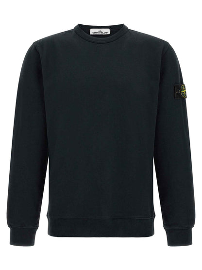 Blue Cotton Sweatshirt