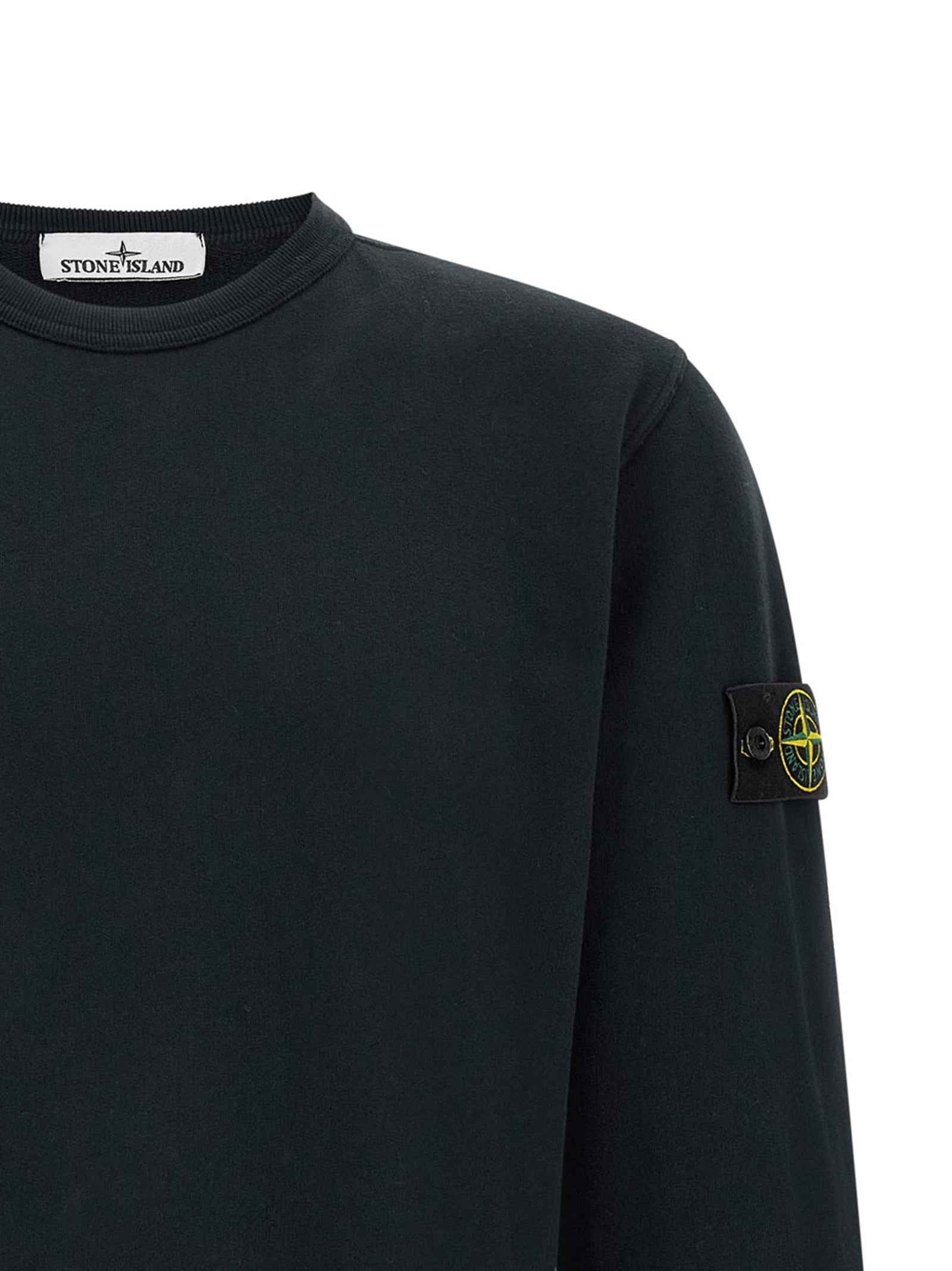 Blue Cotton Sweatshirt