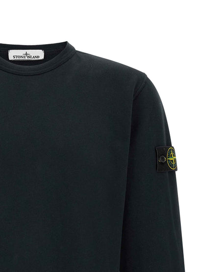 Blue Cotton Sweatshirt
