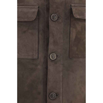 Brown Leather Leather Jacket