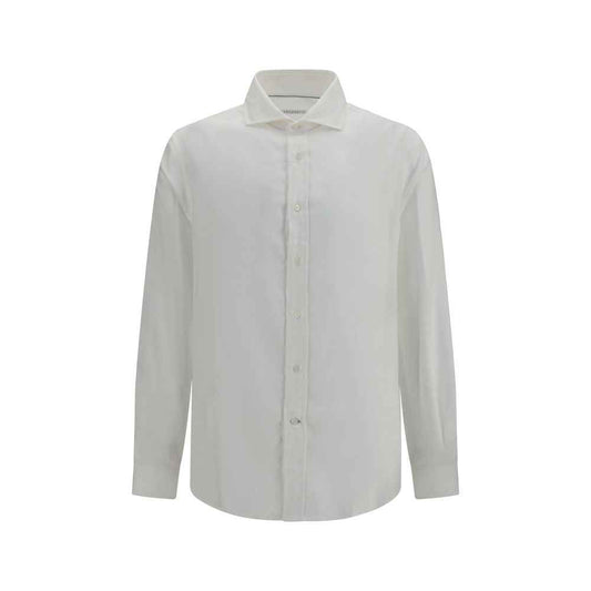 White Cotton Dress Shirt