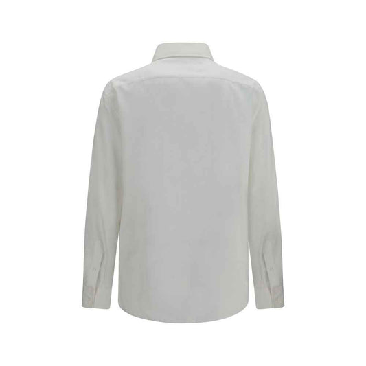 White Cotton Dress Shirt