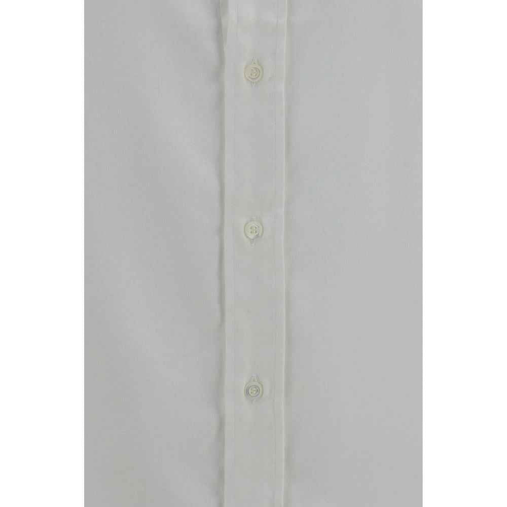 White Cotton Dress Shirt