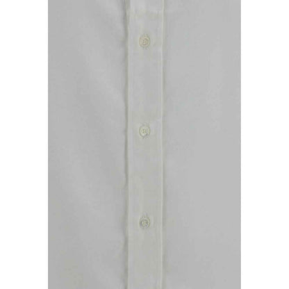 White Cotton Dress Shirt
