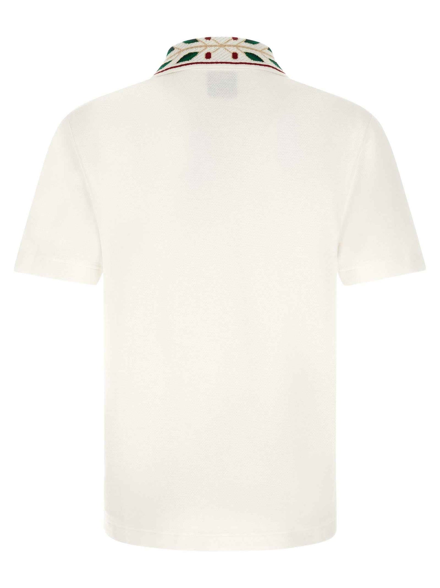 White Organic Cotton Polo Shirt