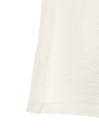 White Organic Cotton Polo Shirt