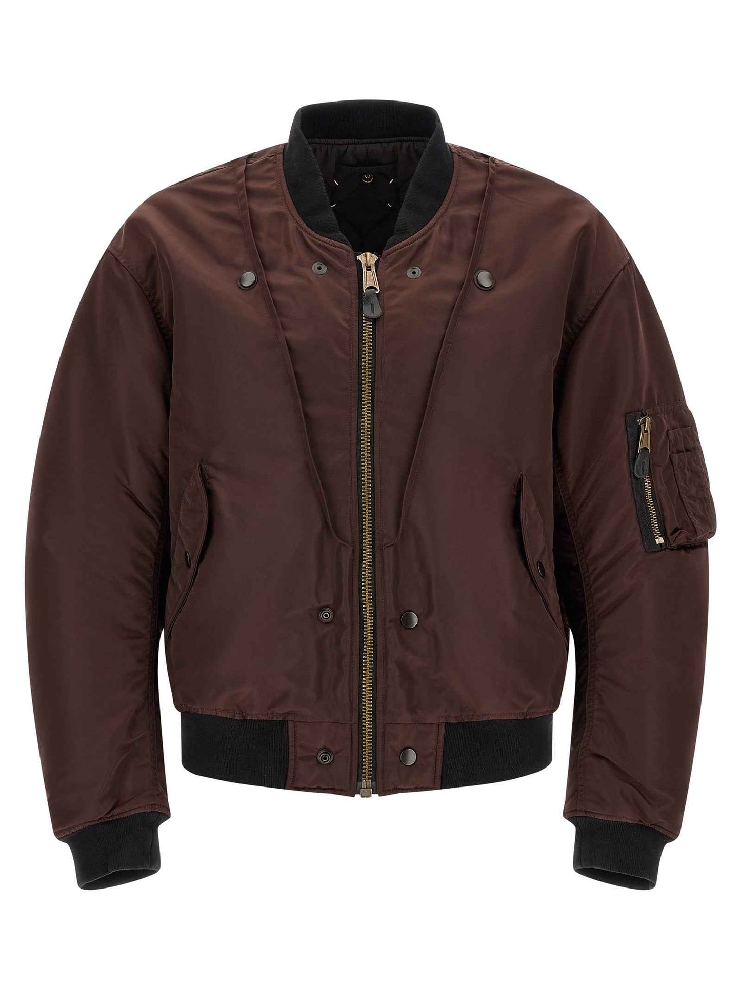 Multicolor Polyamide Bomber