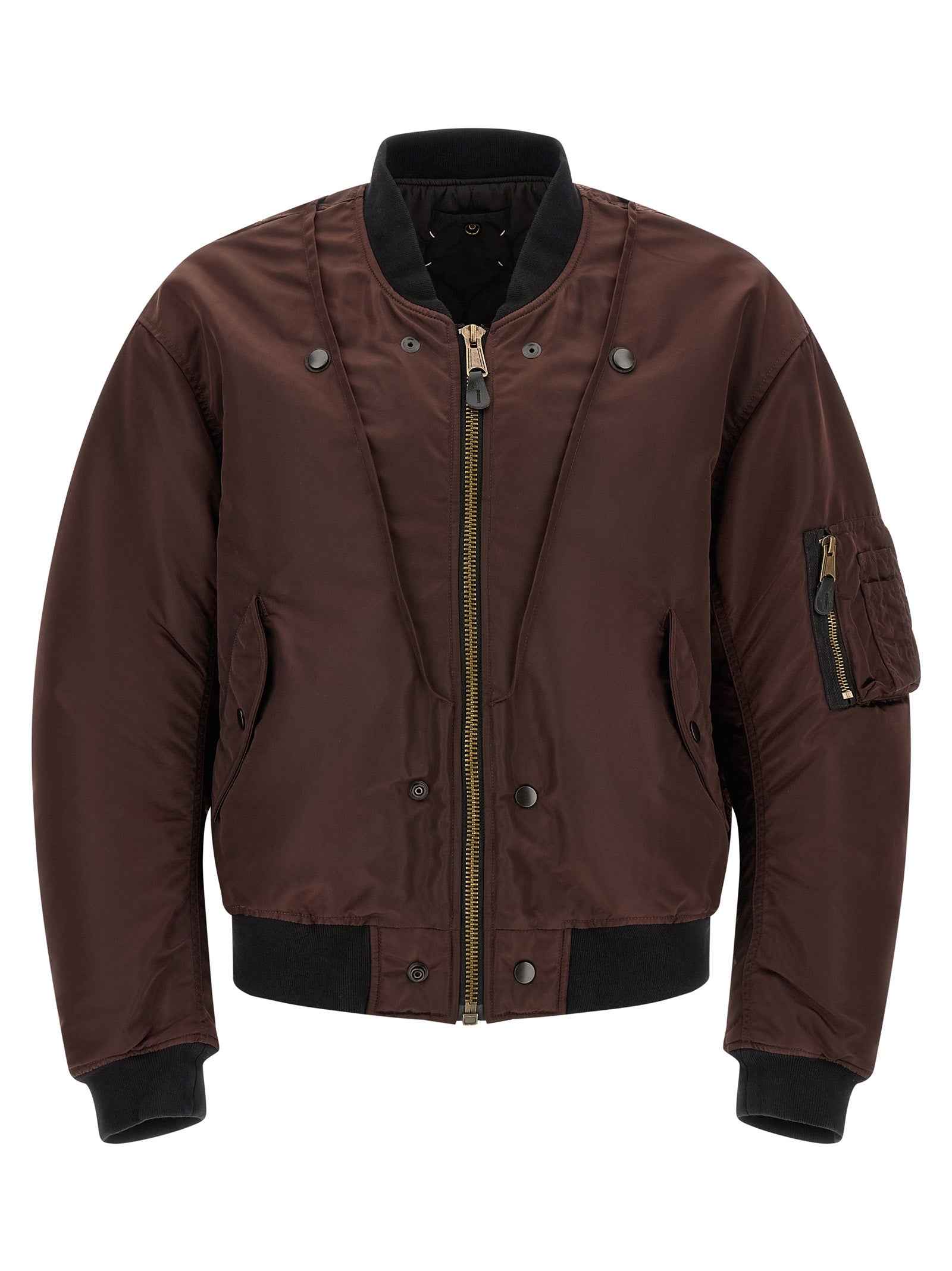 Multicolor Polyamide Bomber