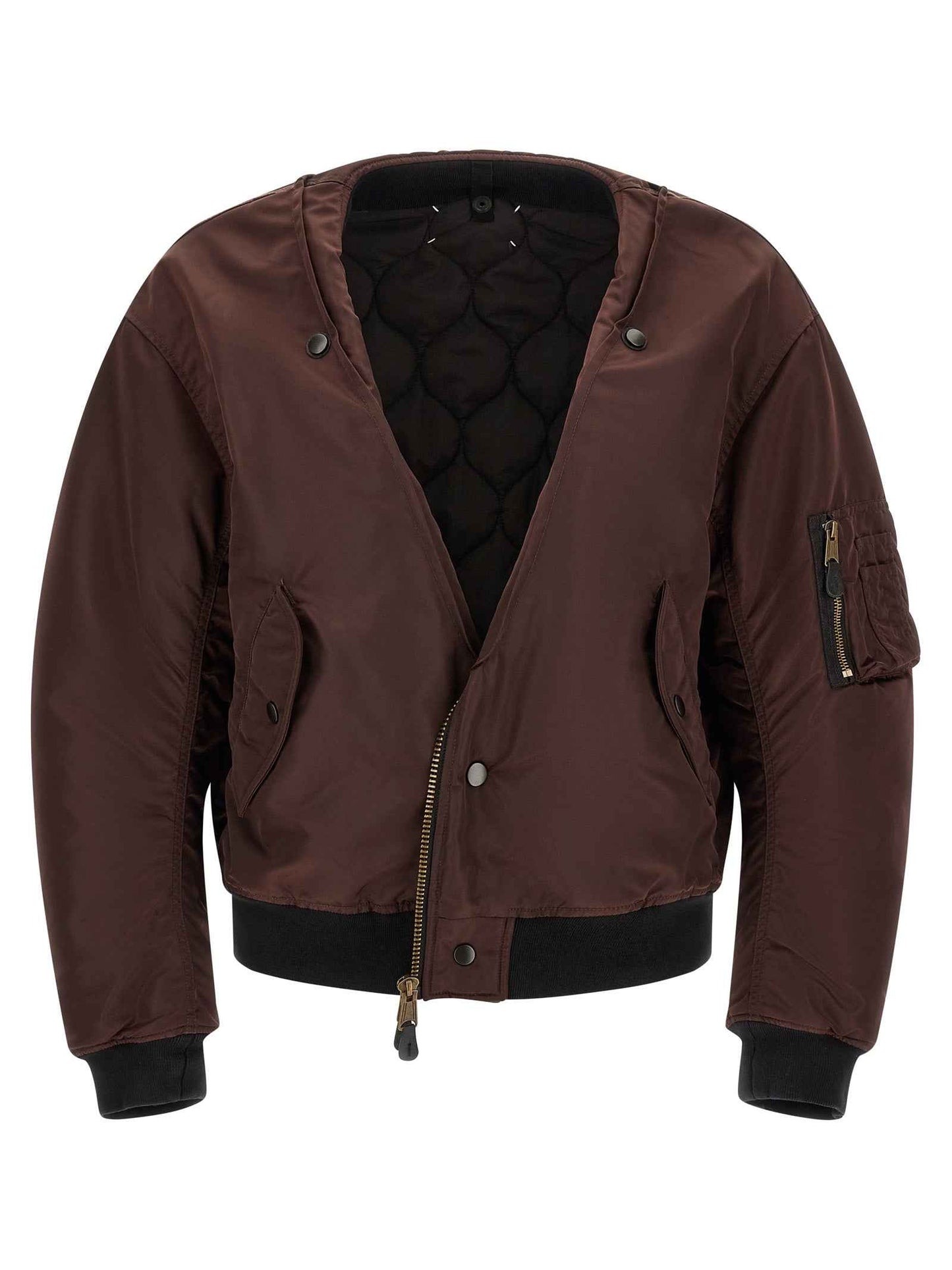 Multicolor Polyamide Bomber