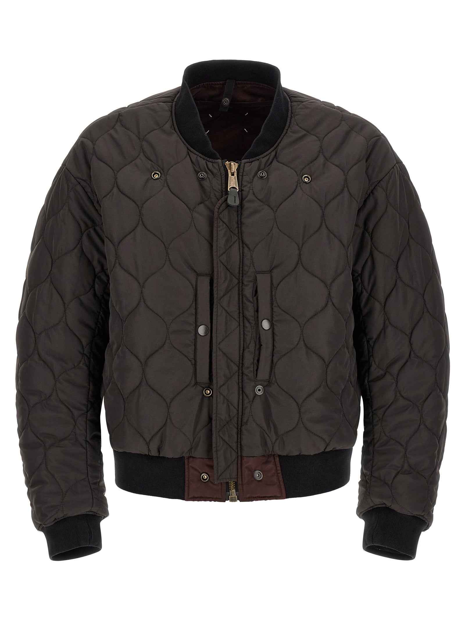 Multicolor Polyamide Bomber