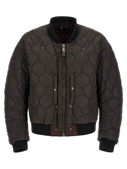 Multicolor Polyamide Bomber