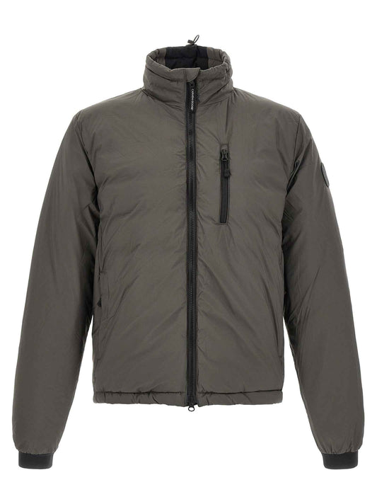 Bicolor Polyamide Full-Length Jacket