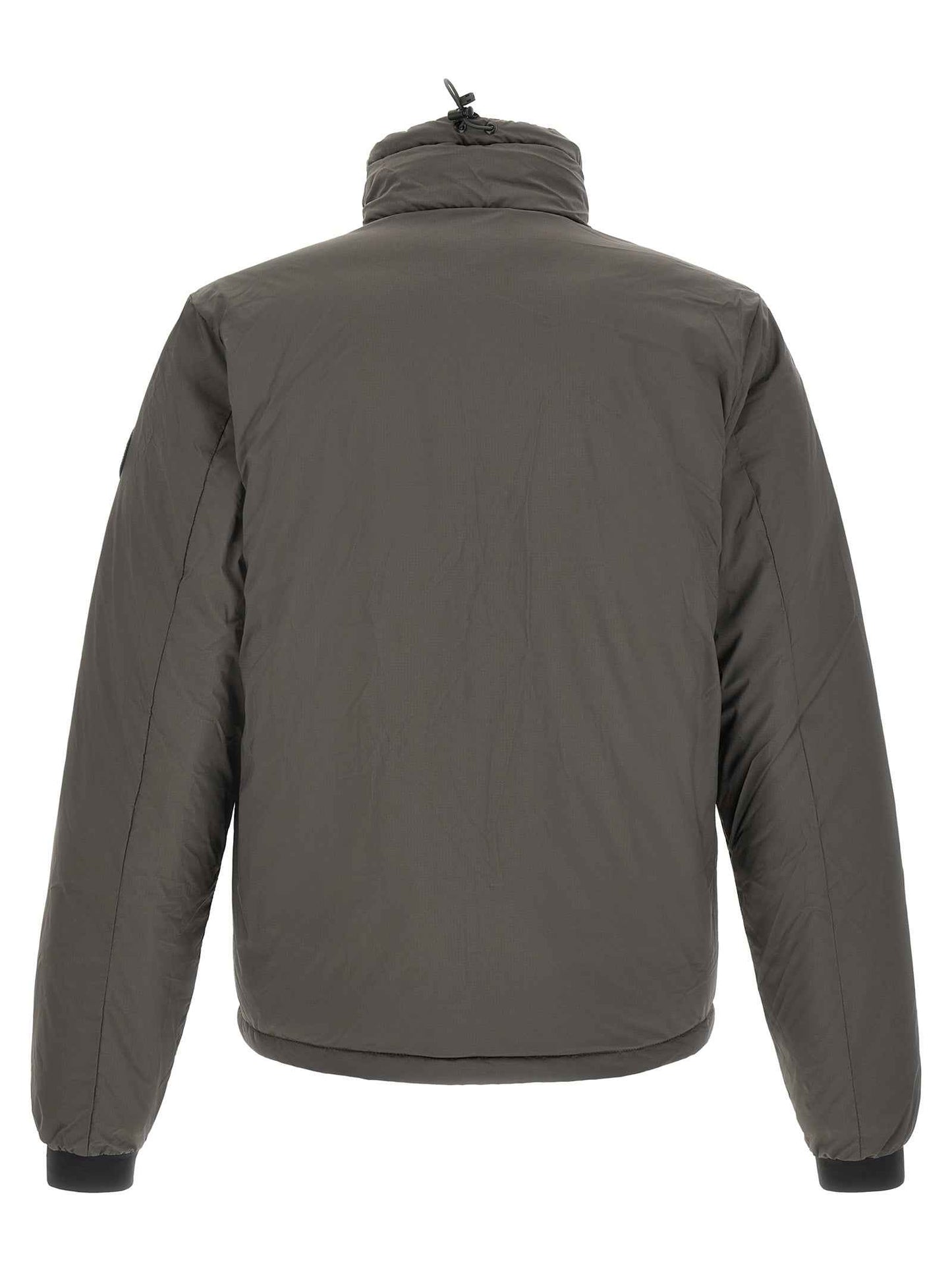 Bicolor Polyamide Full-Length Jacket