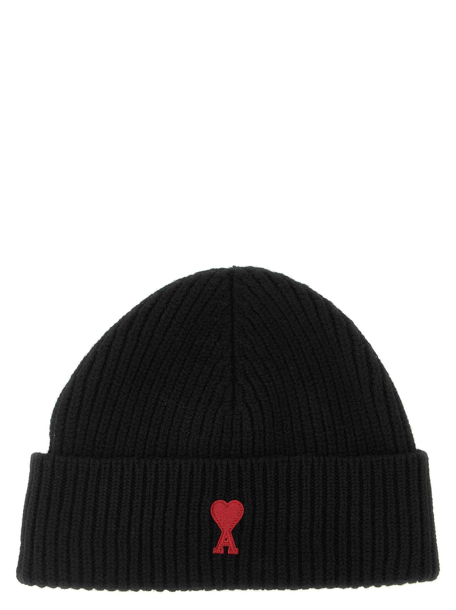 Black Wool Beanie