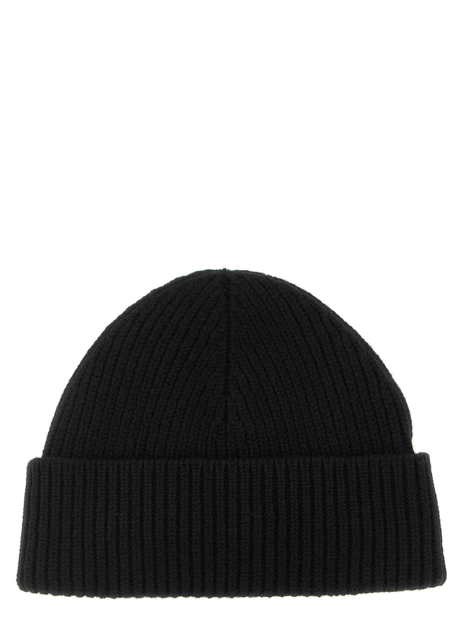 Black Wool Beanie