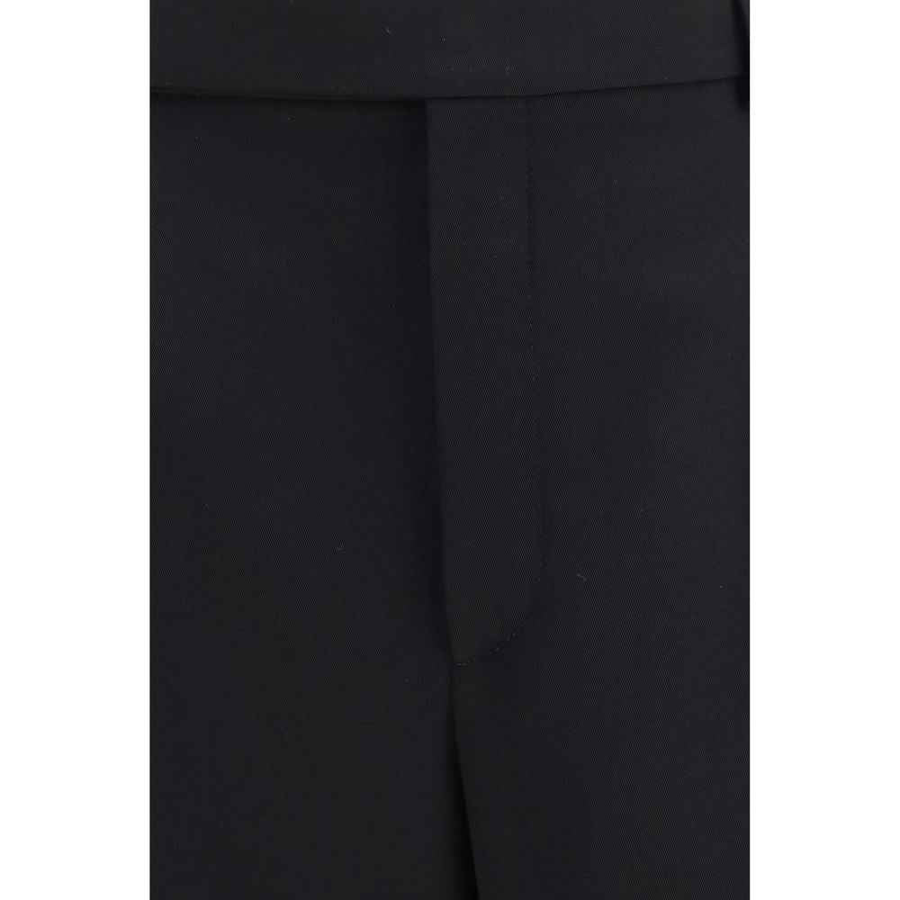 Black Wool Oves Aries Dress Pants