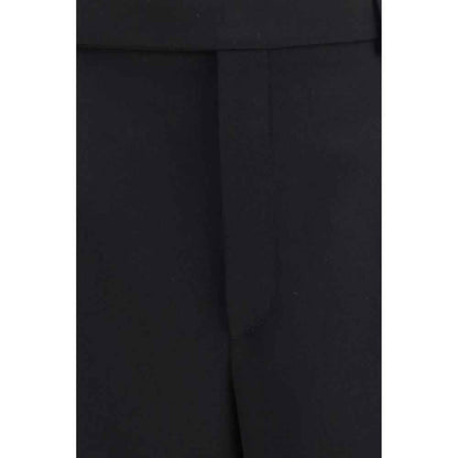 Black Wool Oves Aries Dress Pants