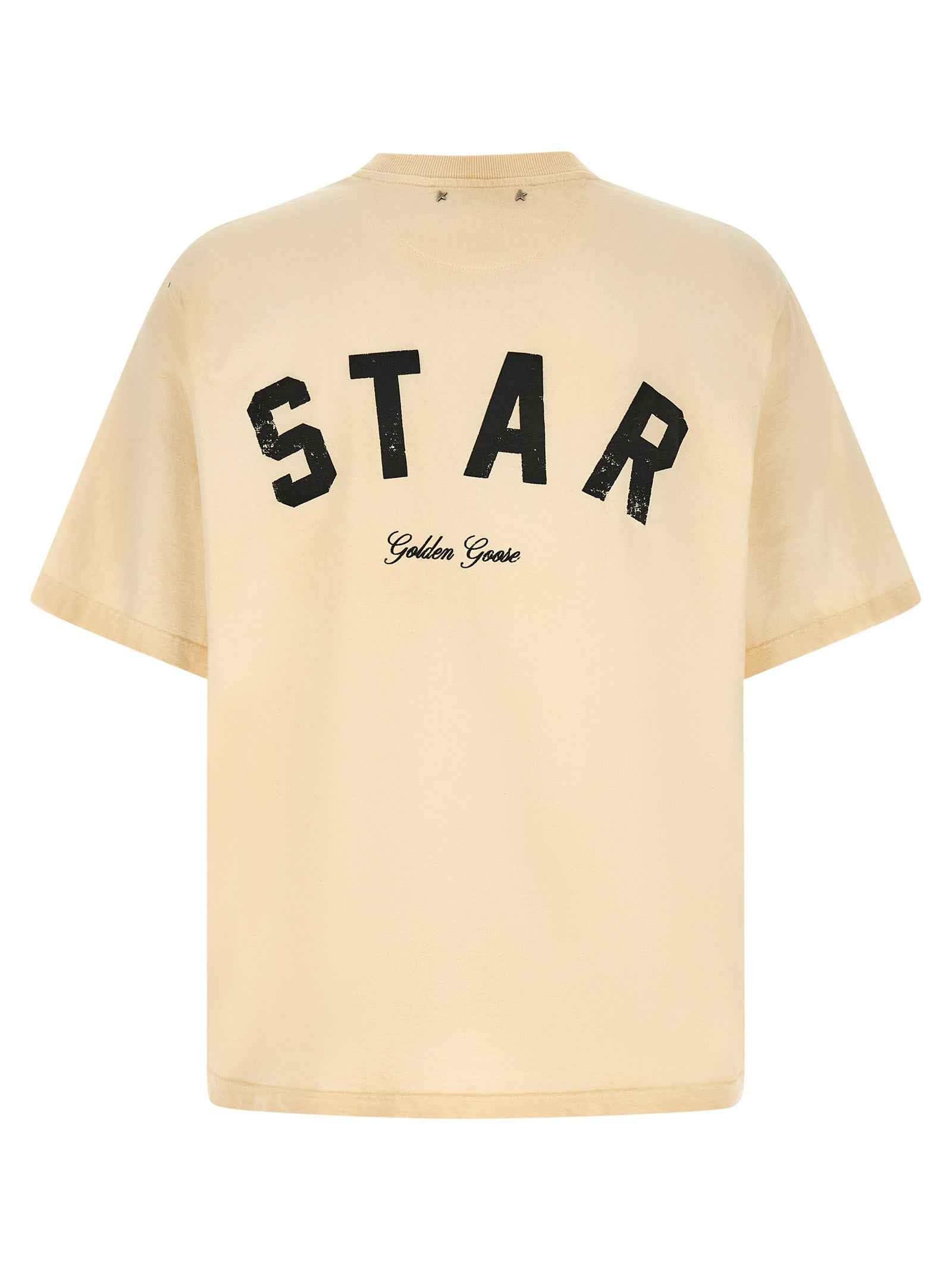 Beige Cotton T-Shirt