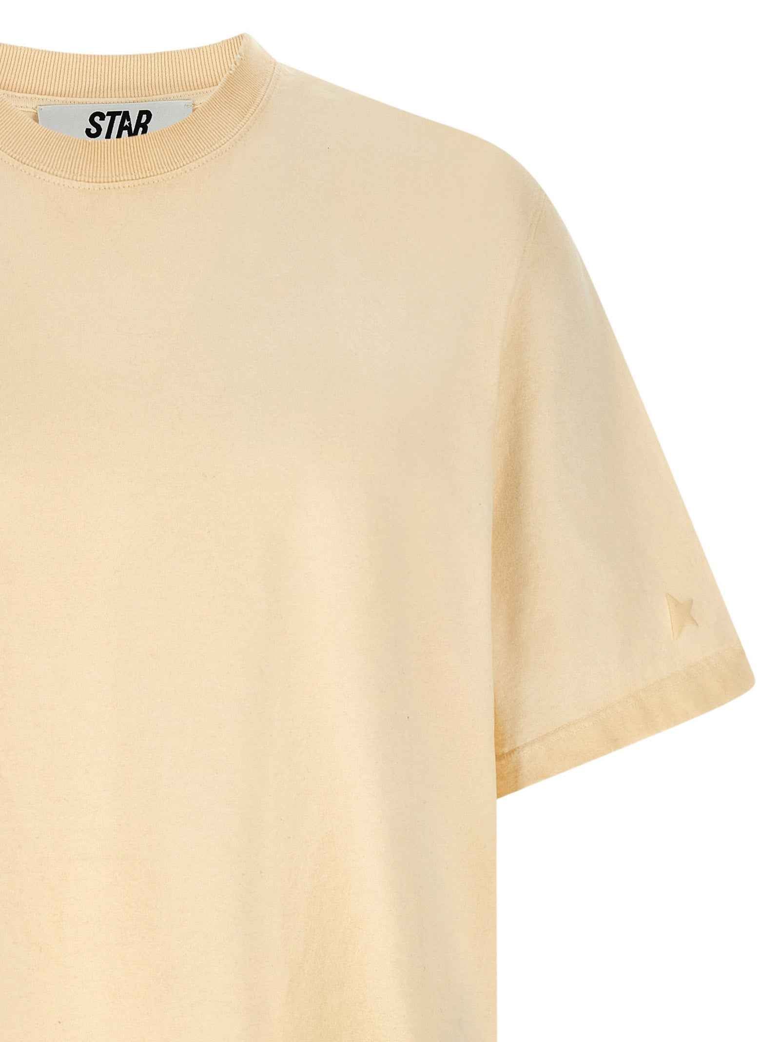 Beige Cotton T-Shirt