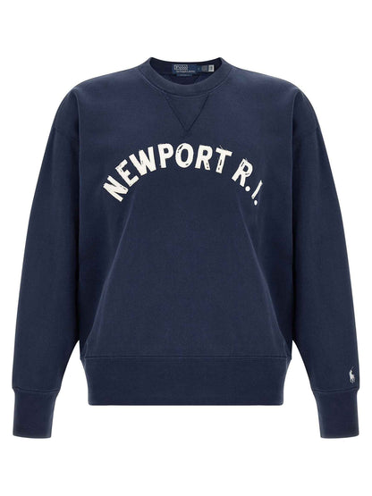 Blue Cotton Sweatshirt