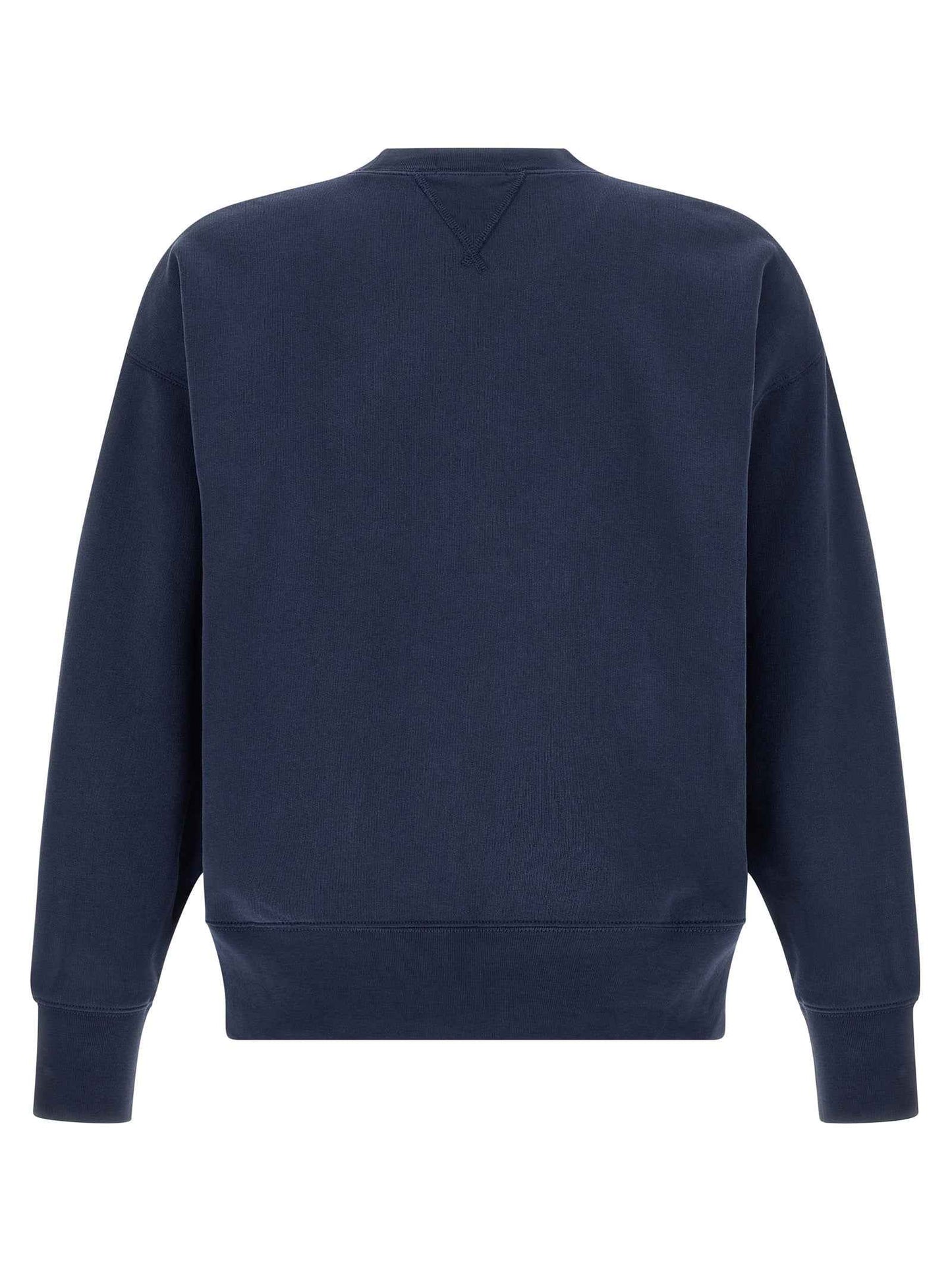 Blue Cotton Sweatshirt