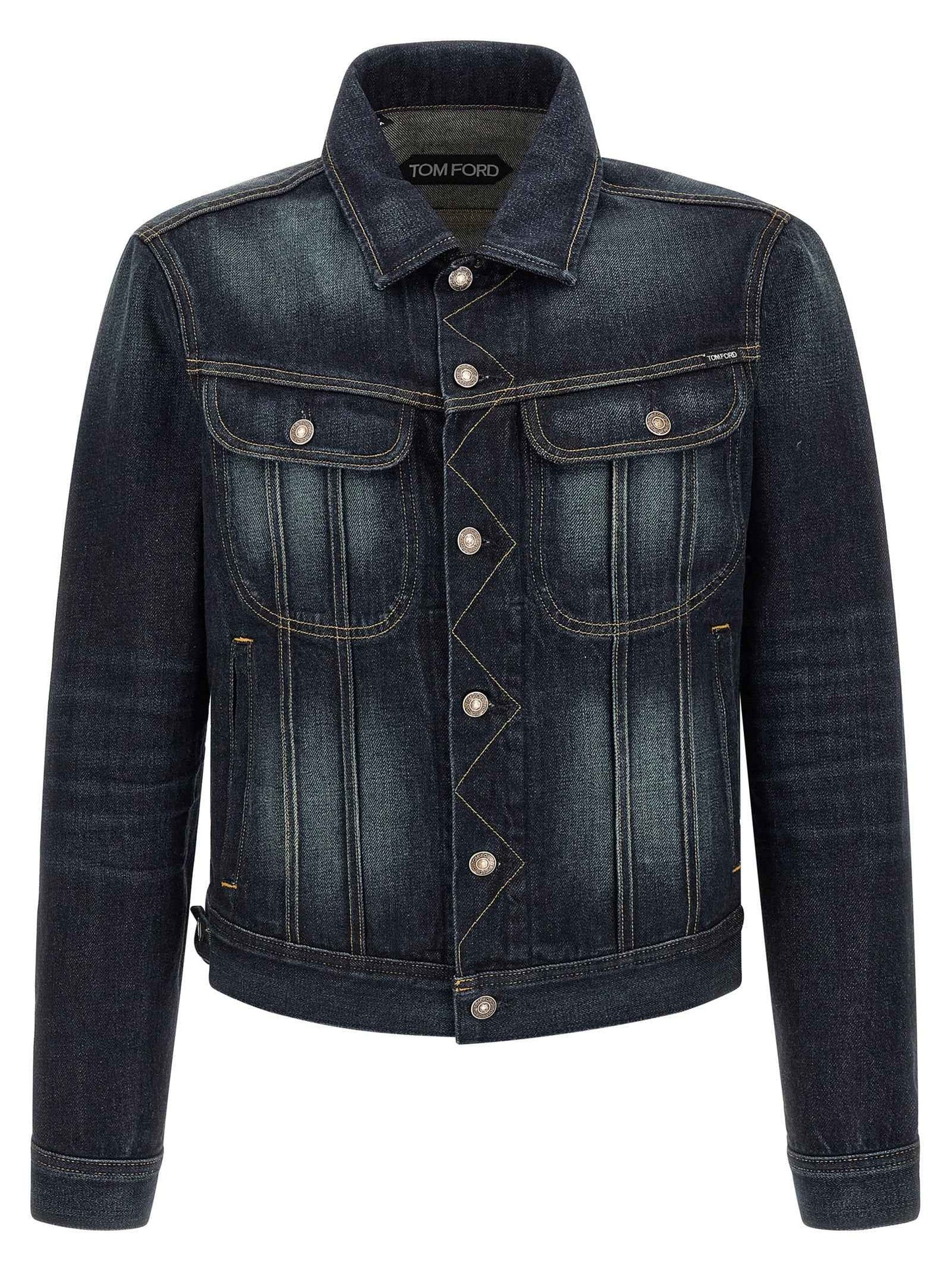 Blue Cotton Denim Jacket