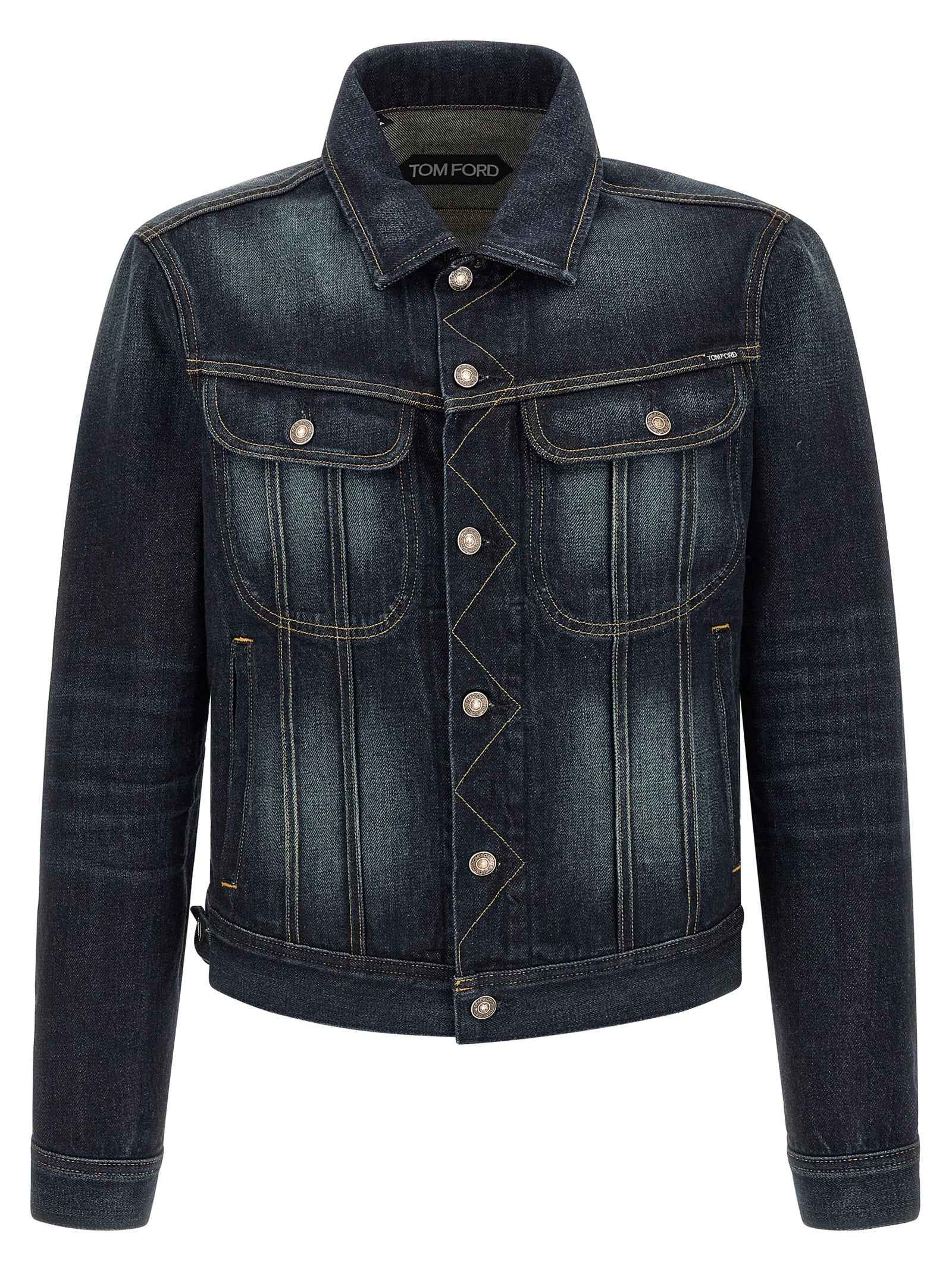 Blue Cotton Denim Jacket