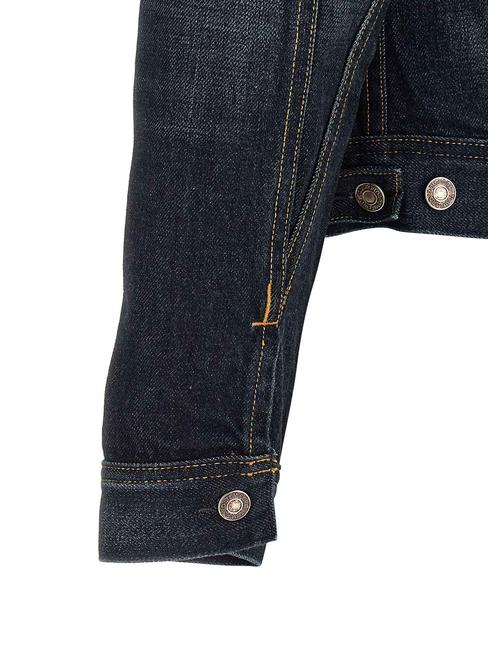 Blue Cotton Denim Jacket