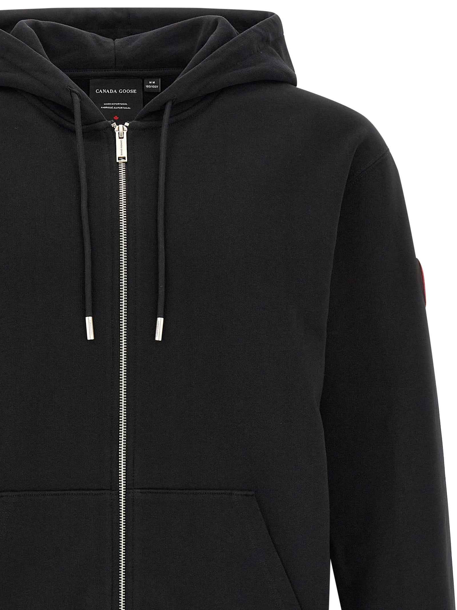 Black Cotton Sweatshirt