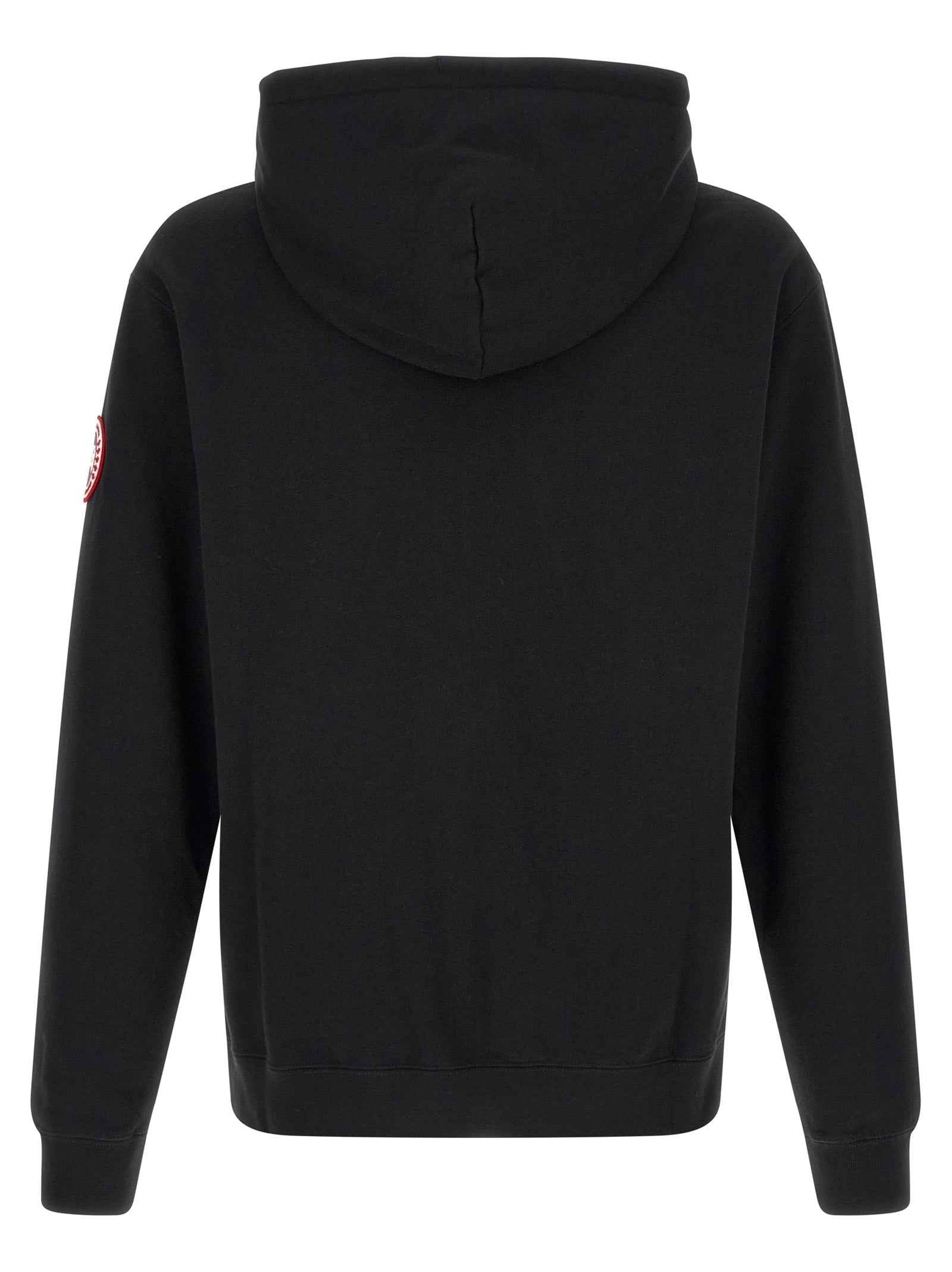 Black Cotton Sweatshirt