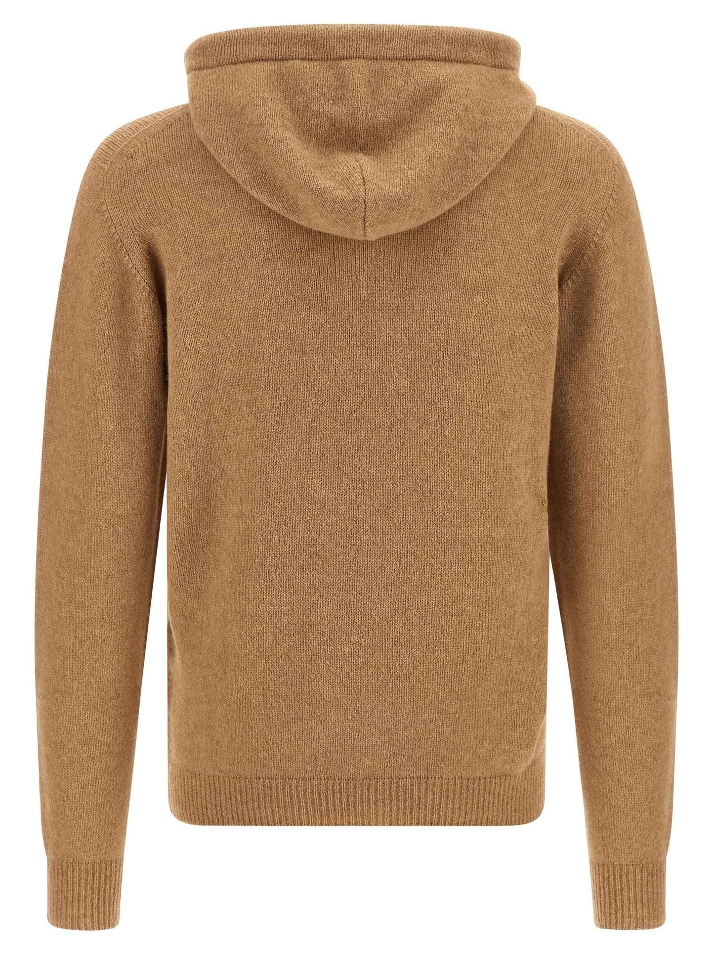 Beige Wool Cardigan