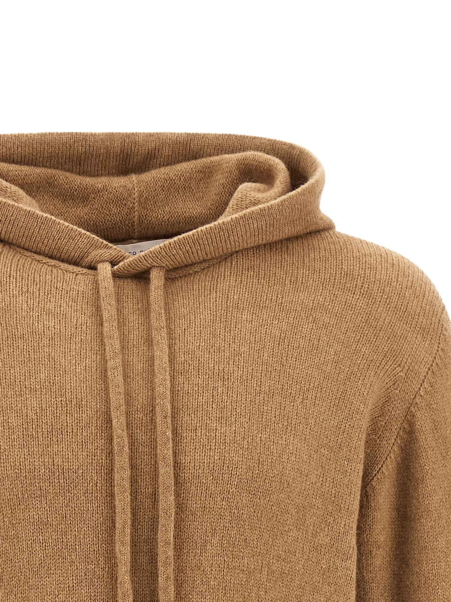 Beige Wool Cardigan