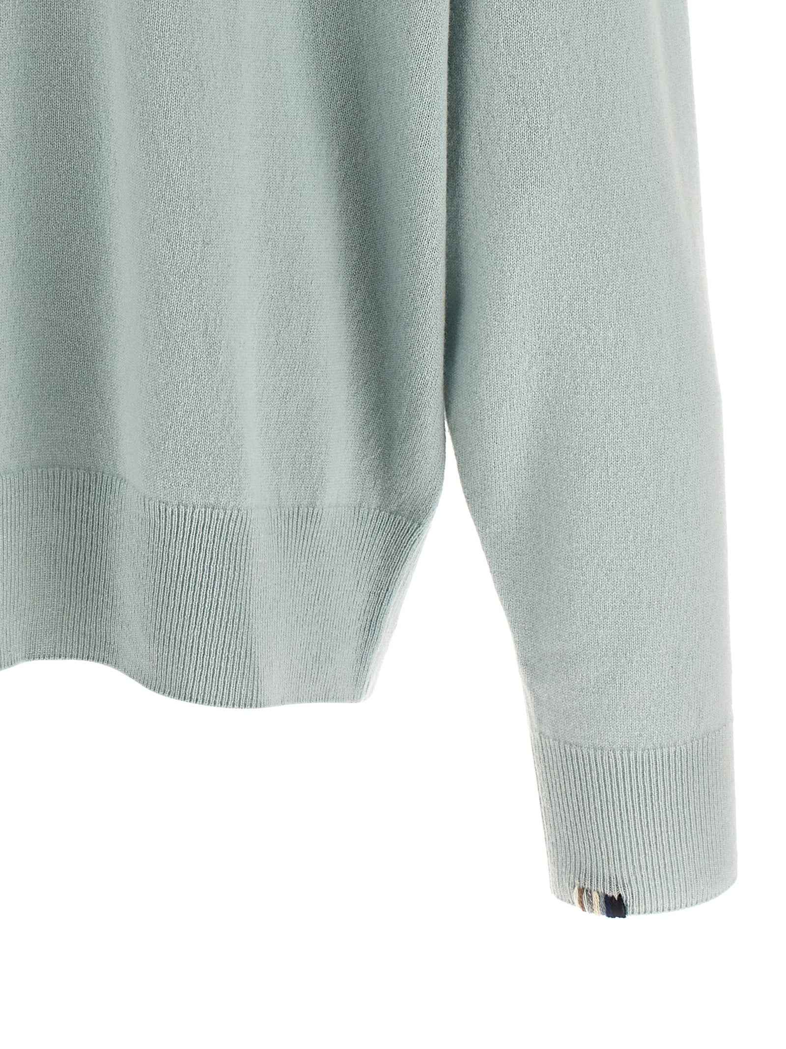 Blue Cashmere Cardigan