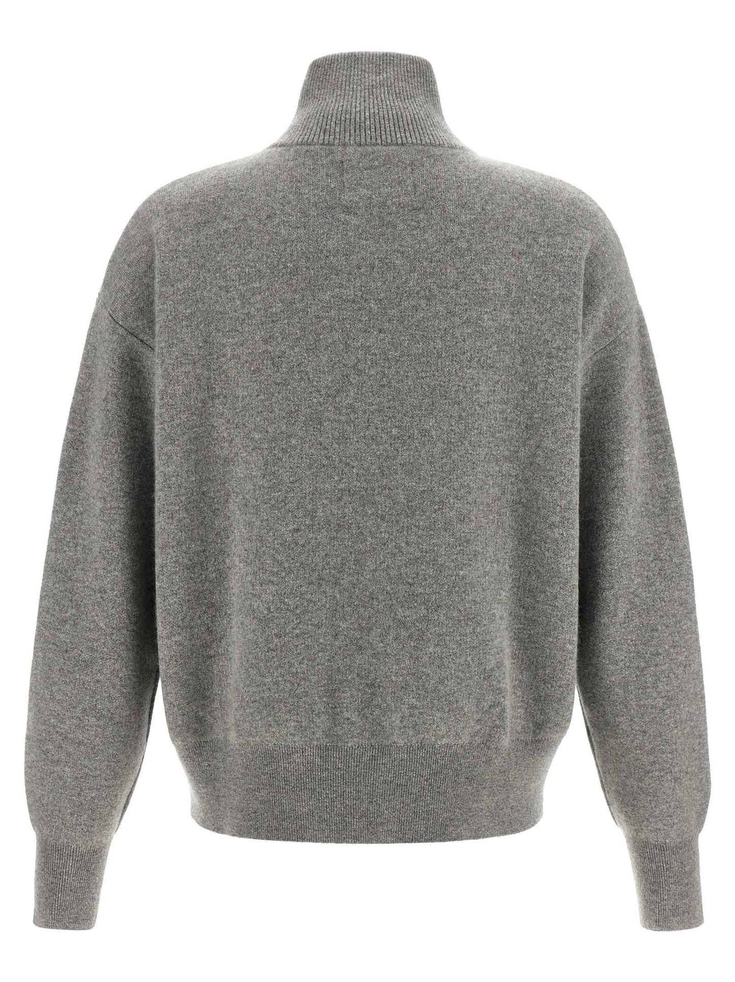 Gray Cashmere Cardigan