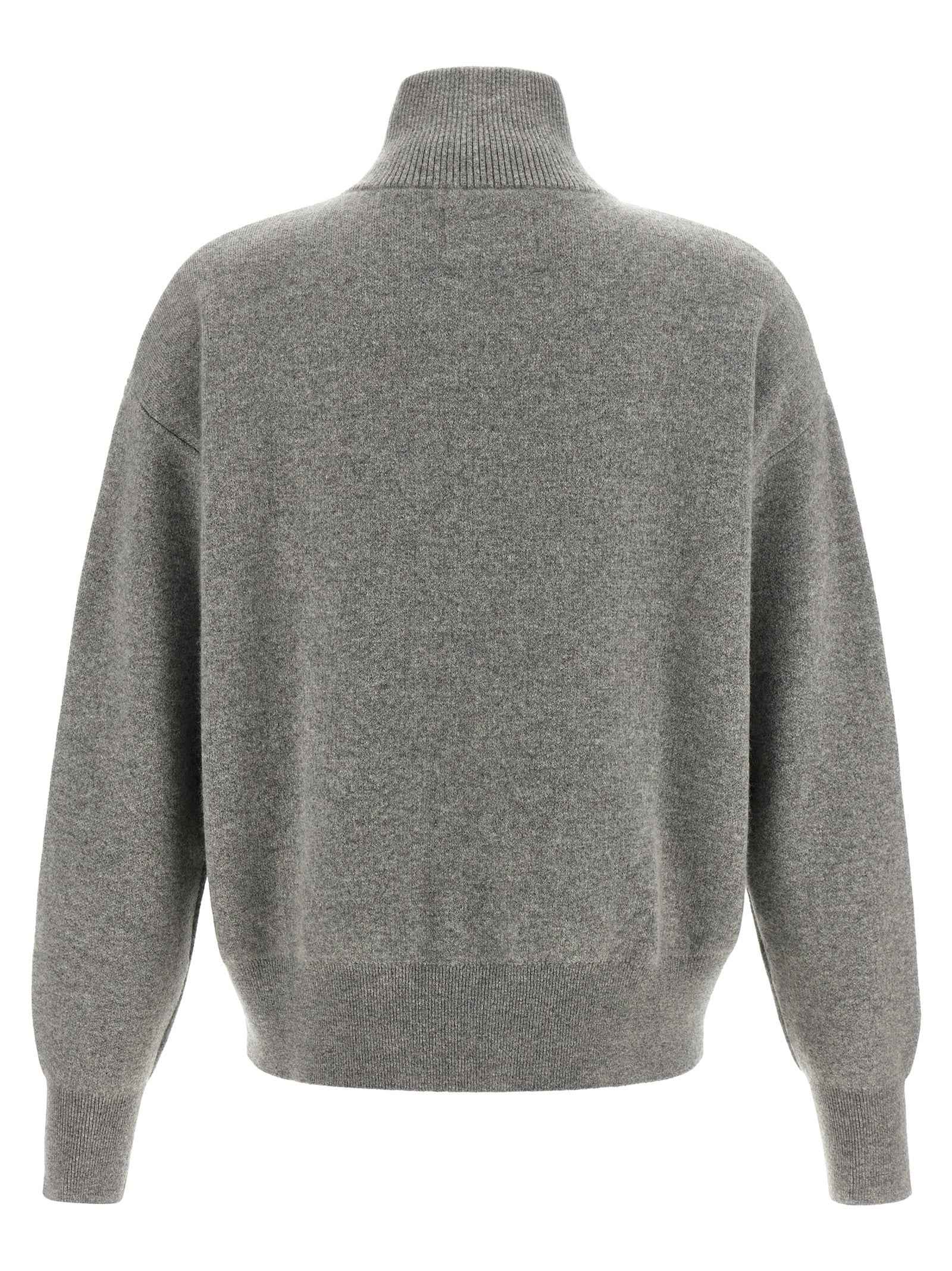 Gray Cashmere Cardigan